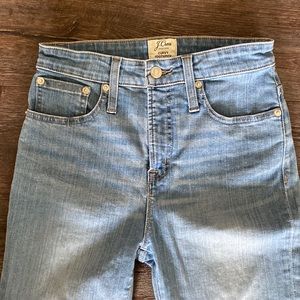 J. Crew Curvy Toothpick Jeans